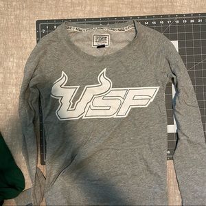 USF PINK Collegiate Collection Scoopneck